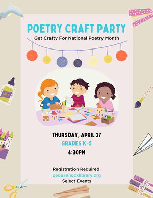 Poetry Craft Party (